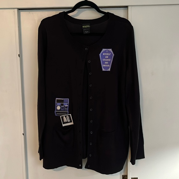 Torrid Beetlejuice cardigan size 1 - Picture 1 of 5